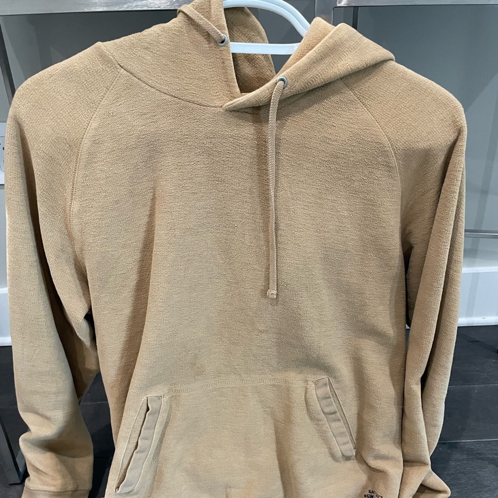 Saturdays New York City Tan Pullover Hoodie